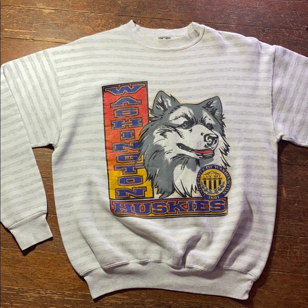 Vintage Huskies Crewneck Sweatshirt